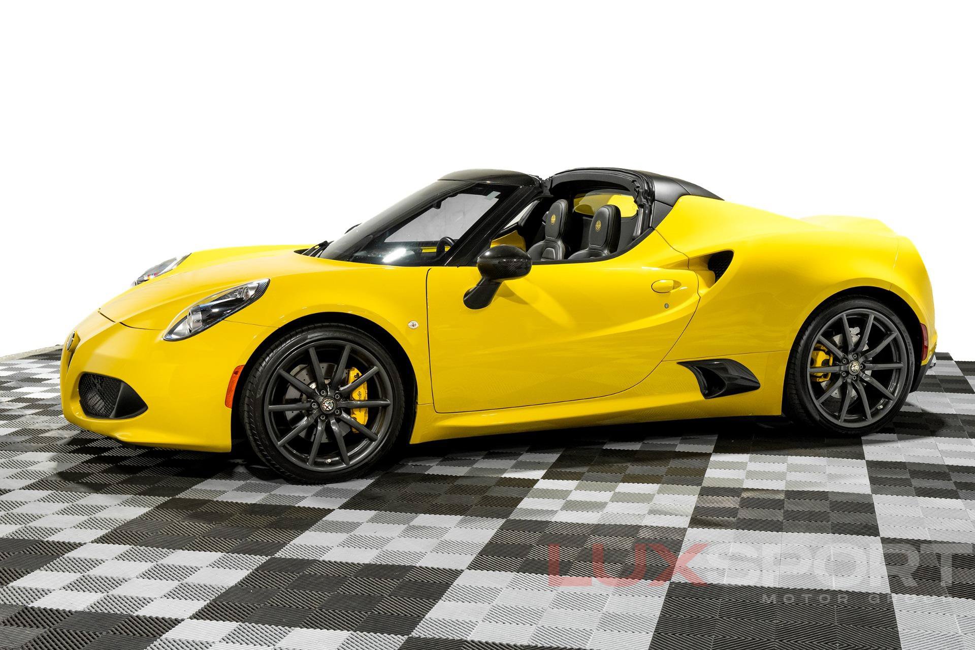 Used 2015 Alfa Romeo 4C Spider w/ Spider Track Package