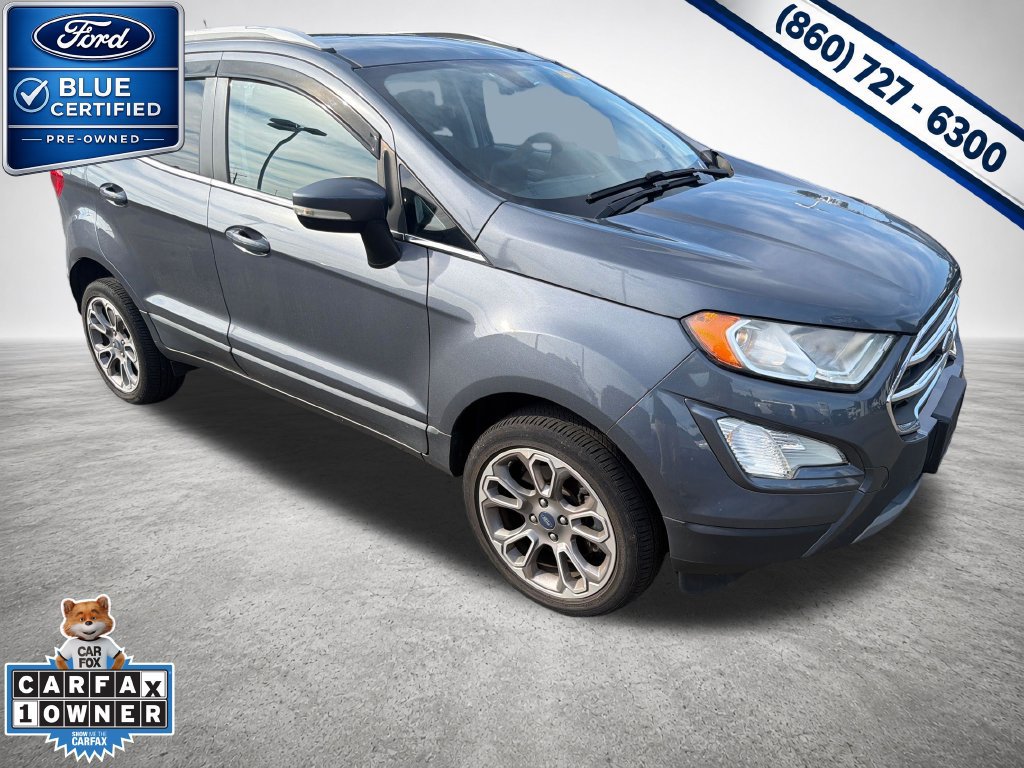 Certified 2018 Ford EcoSport Titanium w/ Titanium Cold Weather Package