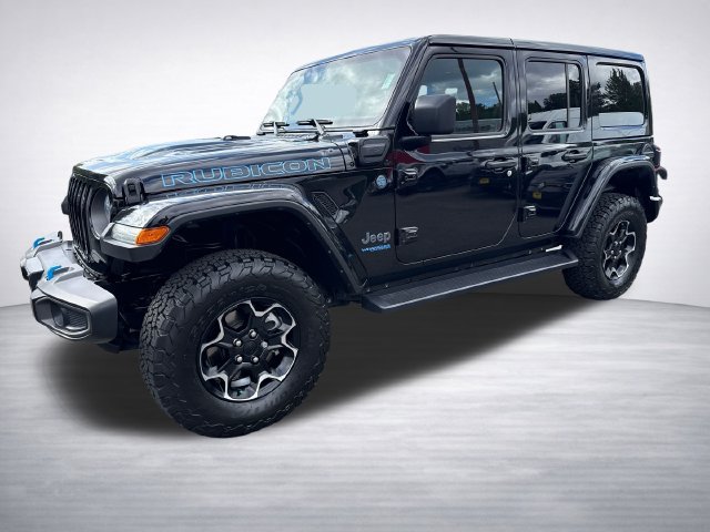 Used 2021 Jeep Wrangler Unlimited Rubicon 4xe w/ Cold Weather Group AWD/4WD 360° Tour