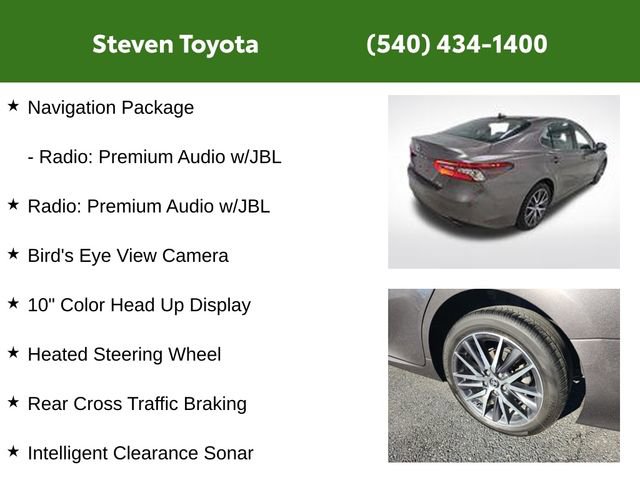 Certified 2024 Toyota Camry XLE w/ Navigation Package image 21