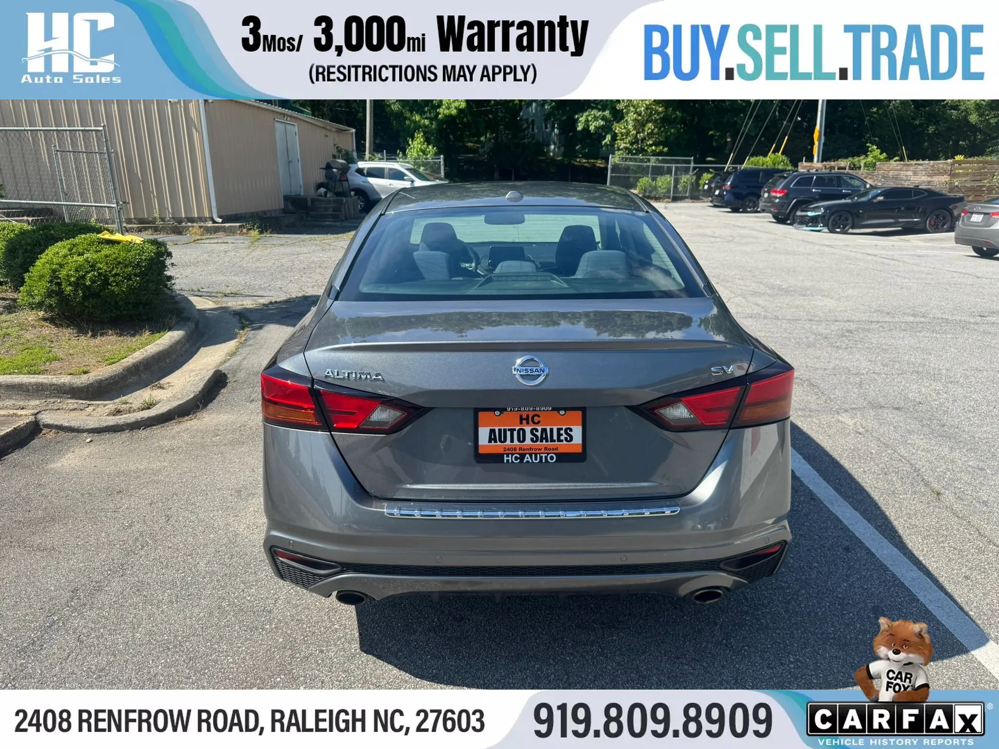 Used 2020 Nissan Altima 2.5 SV FWD image 4