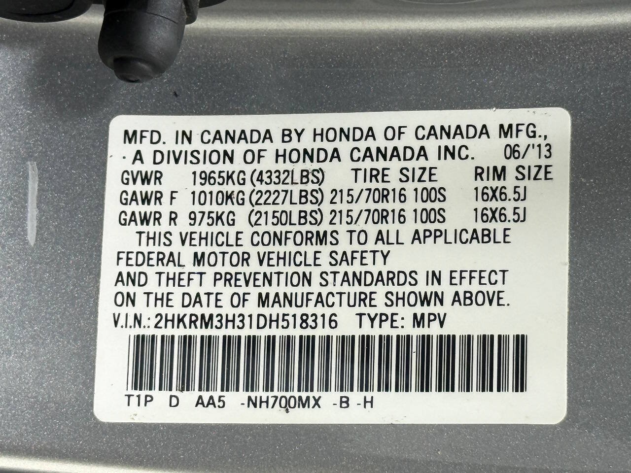 Used 2013 Honda CR-V LX image 83