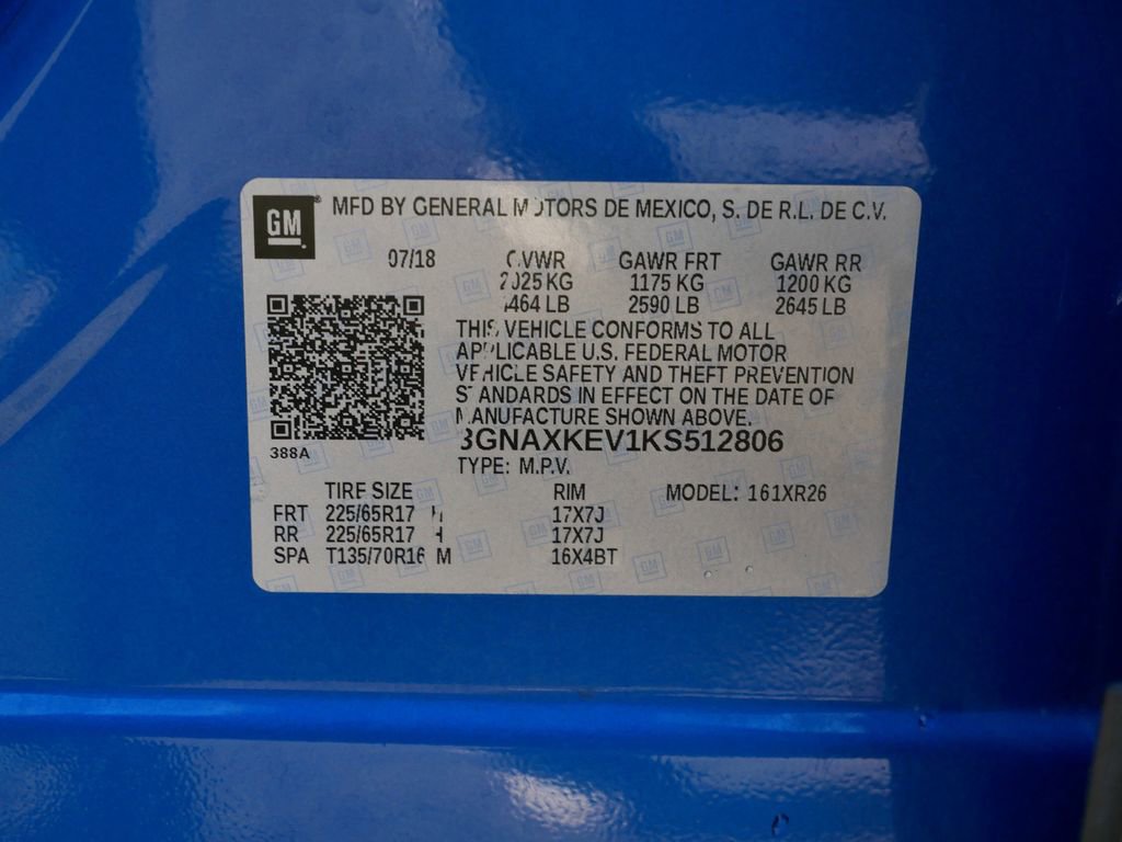 Used 2019 Chevrolet Equinox LT image 55