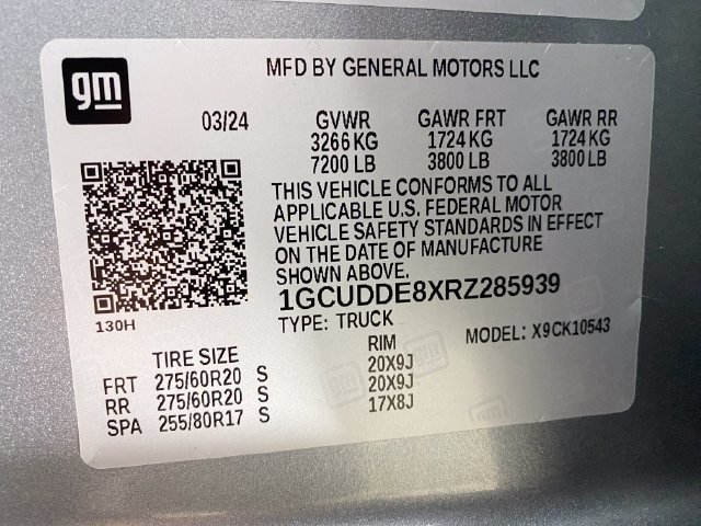 Certified 2024 Chevrolet Silverado 1500 LT AWD/4WD image 31