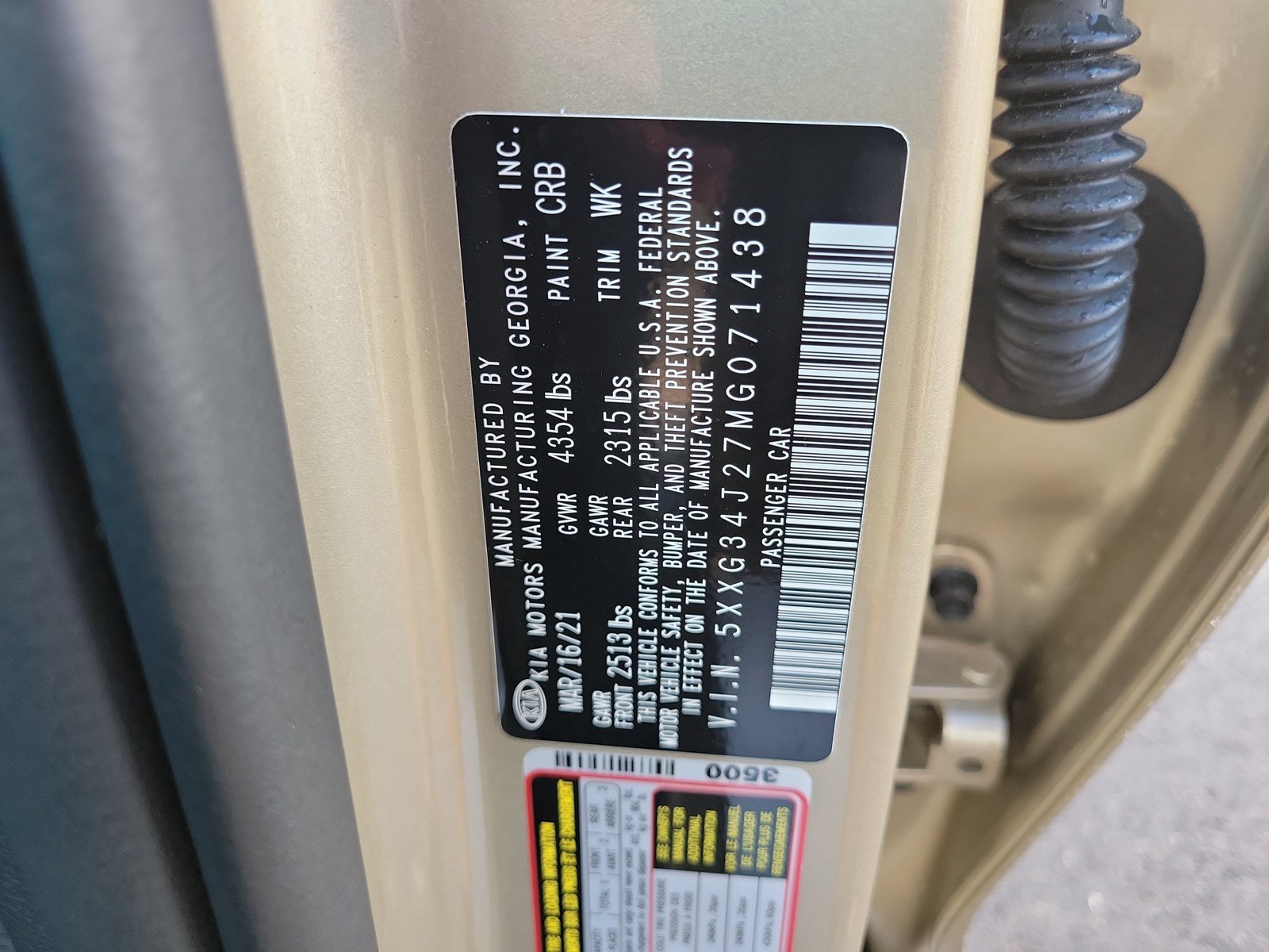 Used 2021 Kia K5 EX w/ EX Premium Package FWD image 34