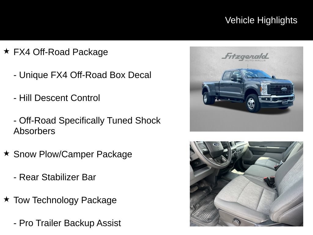 Used 2023 Ford F350 XL w/ 360-Degree Camera Package AWD/4WD image 9