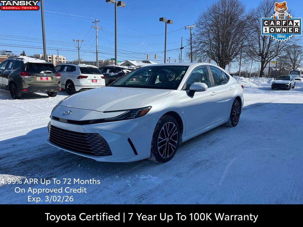 Certified 2025 Toyota Camry XLE