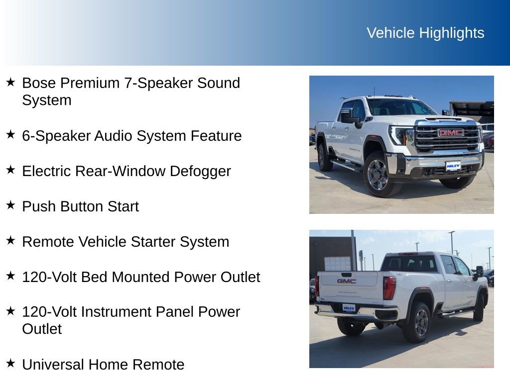 Used 2025 GMC Sierra 2500 SLT w/ SLT Convenience Package image 10