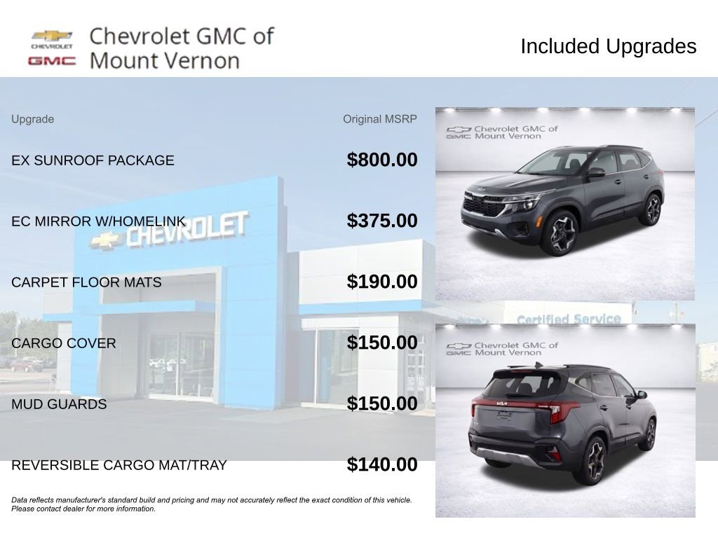 Used 2025 Kia Seltos EX w/ EX Sunroof Package FWD image 6