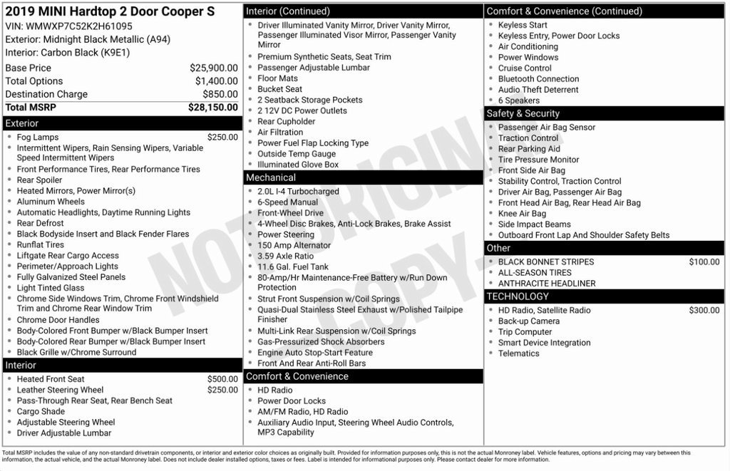 Used 2019 MINI Cooper S image 7