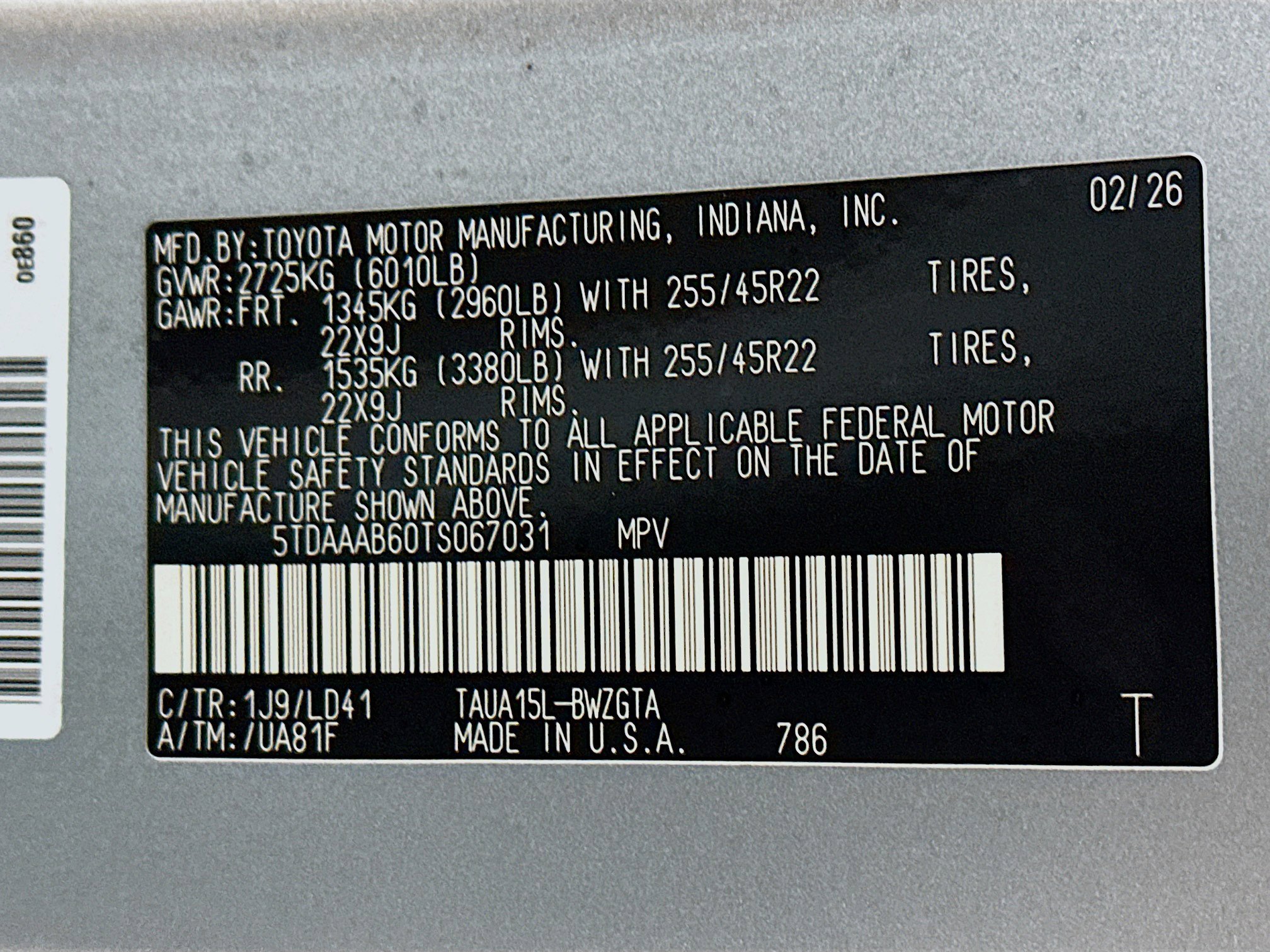 New 2026 Lexus TX 350 AWD w/ Technology Package image 33
