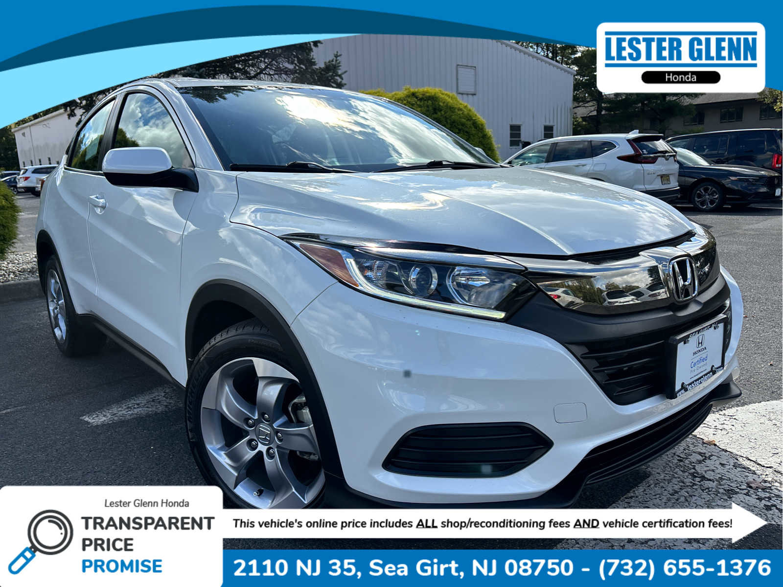 Certified 2022 Honda HR-V LX