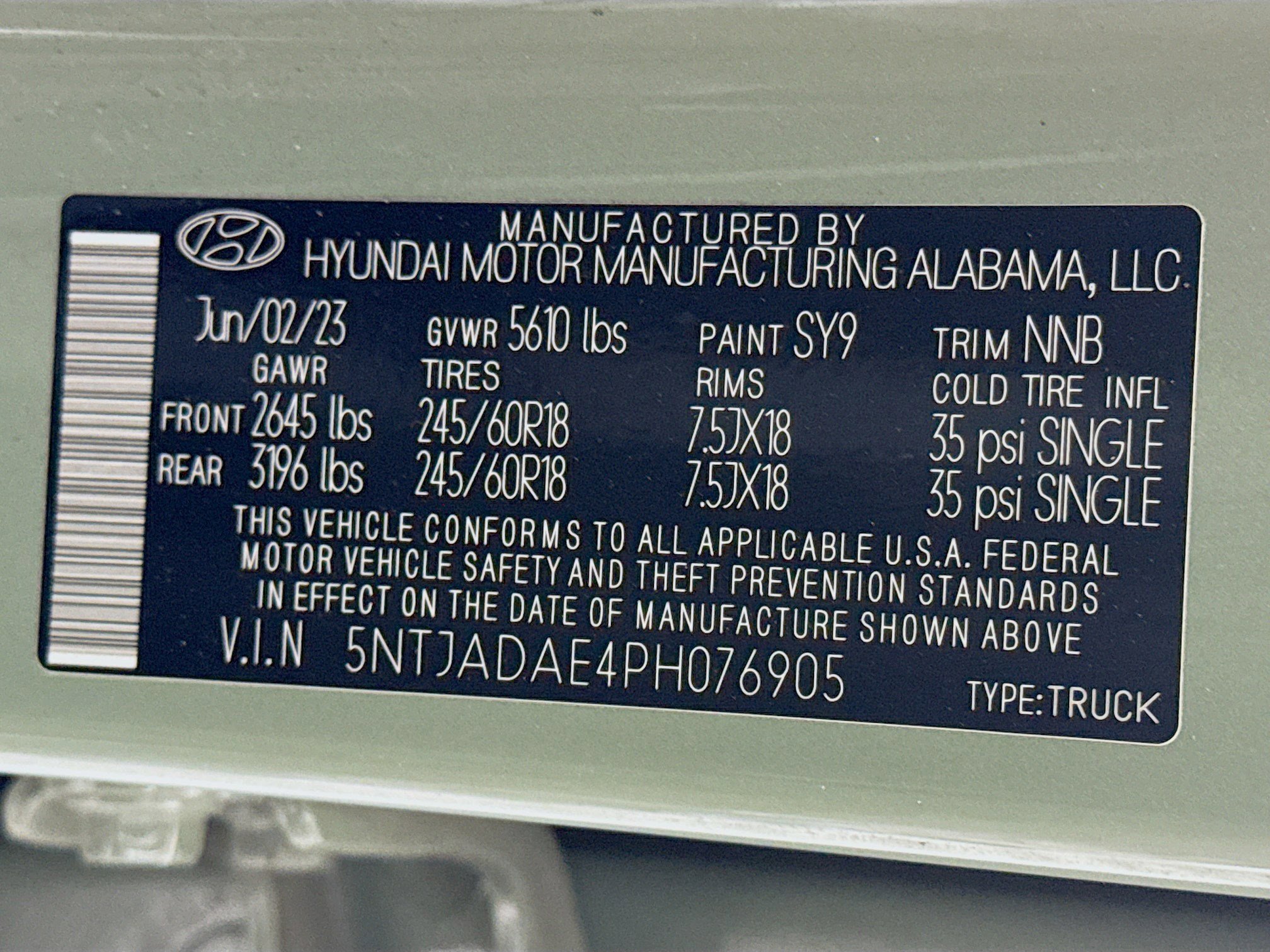 Used 2023 Hyundai Santa Cruz SE image 39