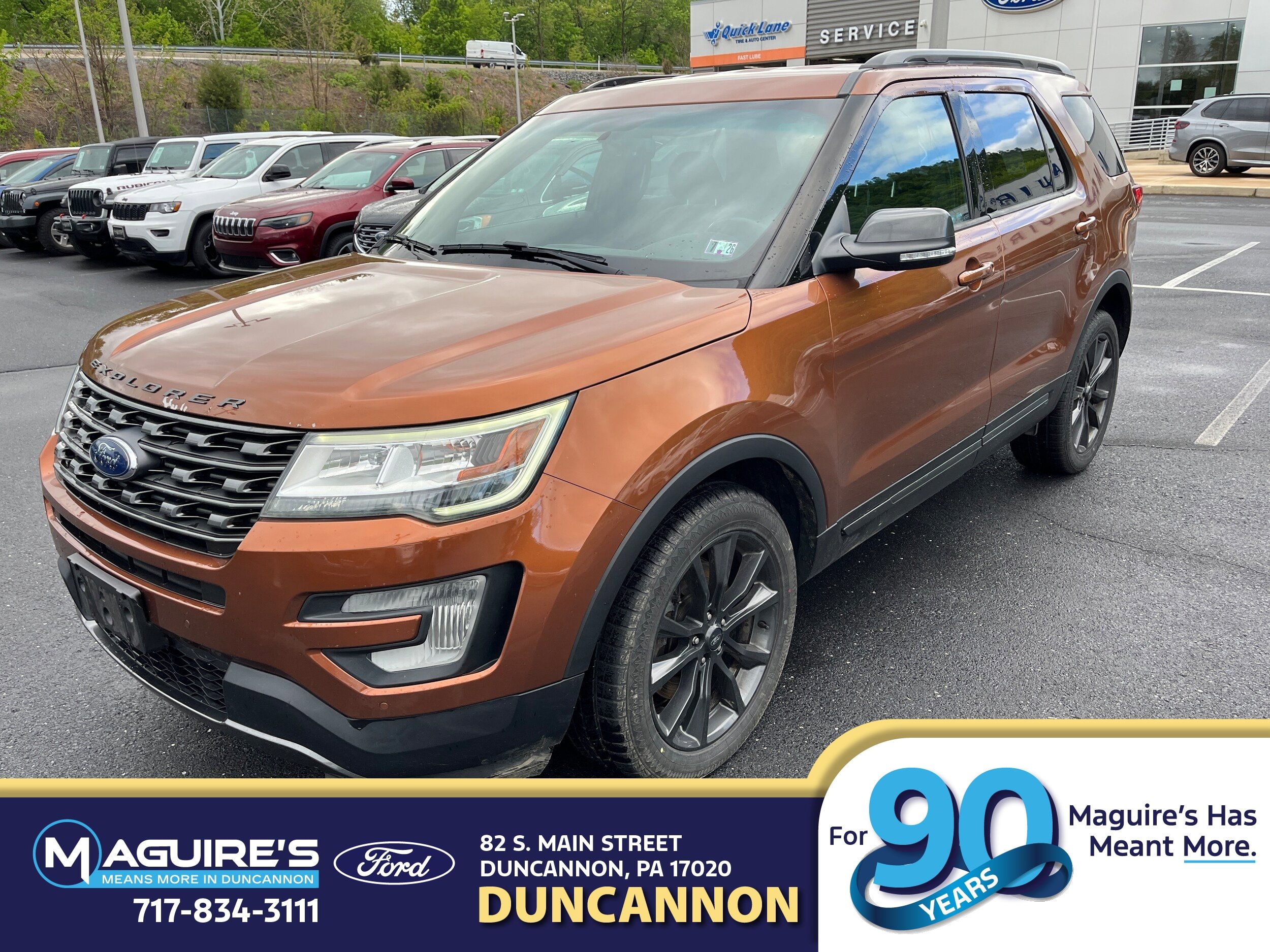 Used 2017 Ford Explorer XLT w/ Equipment Group 202A