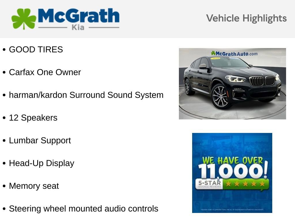 Used 2020 BMW X4 M40i w/ Executive Package image 5