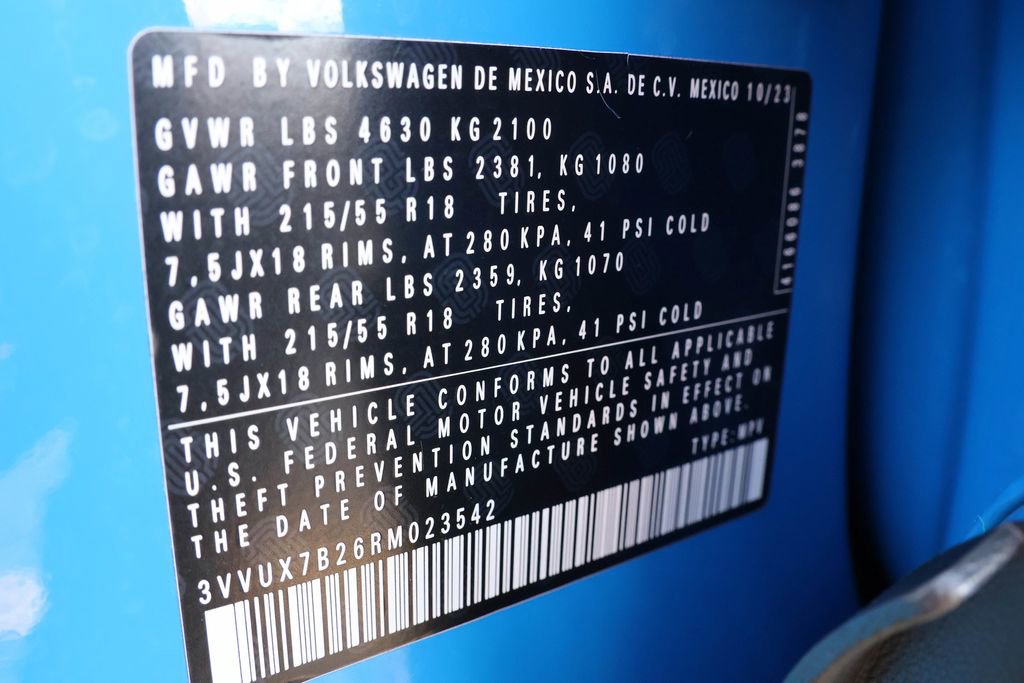 Used 2024 Volkswagen Taos SE image 41