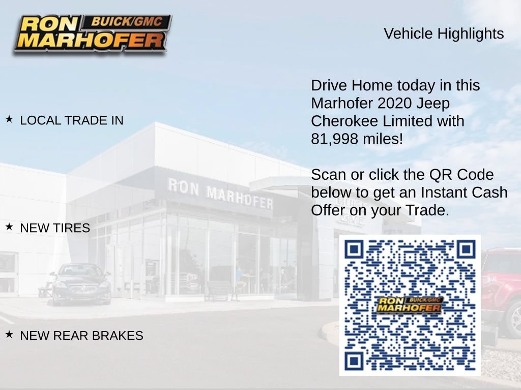 Used 2020 Jeep Cherokee Limited AWD/4WD image 14