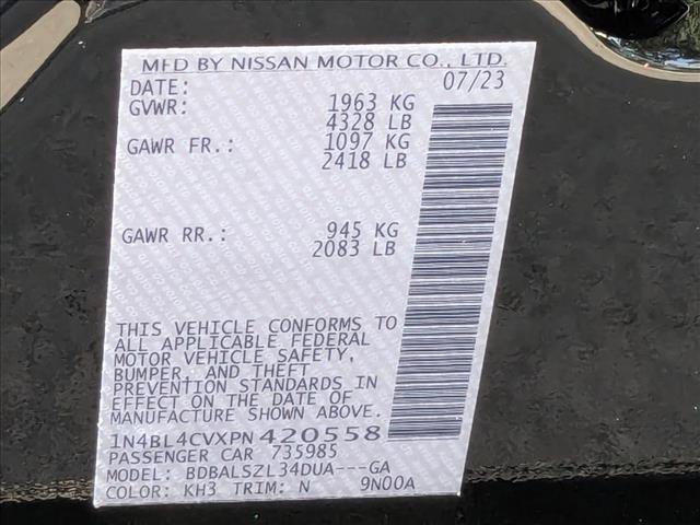 Certified 2023 Nissan Altima 2.5 SR FWD image 24