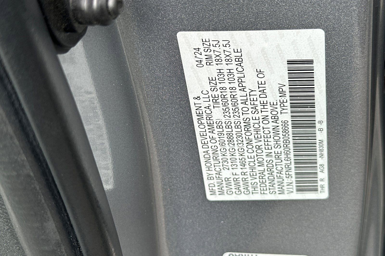 Used 2024 Honda Odyssey EX-L image 36
