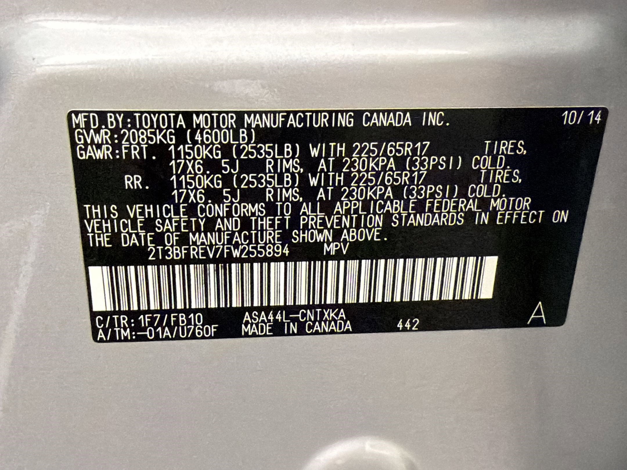 Used 2015 Toyota RAV4 LE image 20