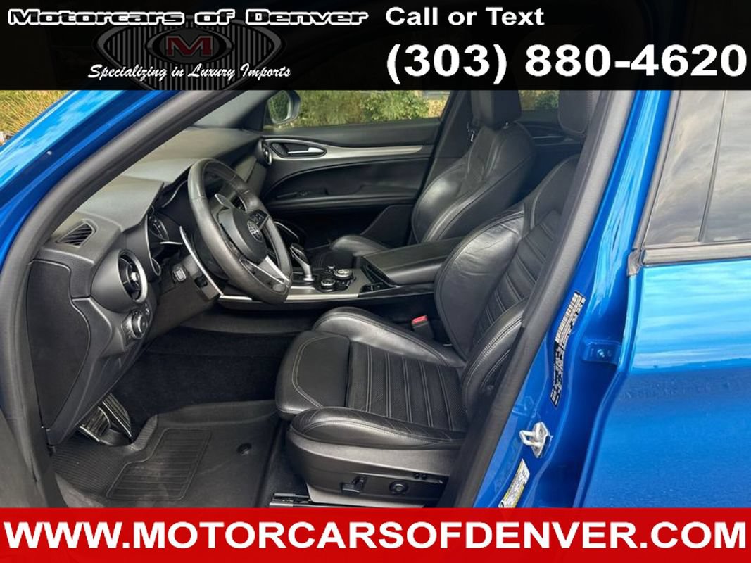 Used 2019 Alfa Romeo Stelvio Ti Sport w/ Quick Order Package 22S Sport AWD/4WD image 7