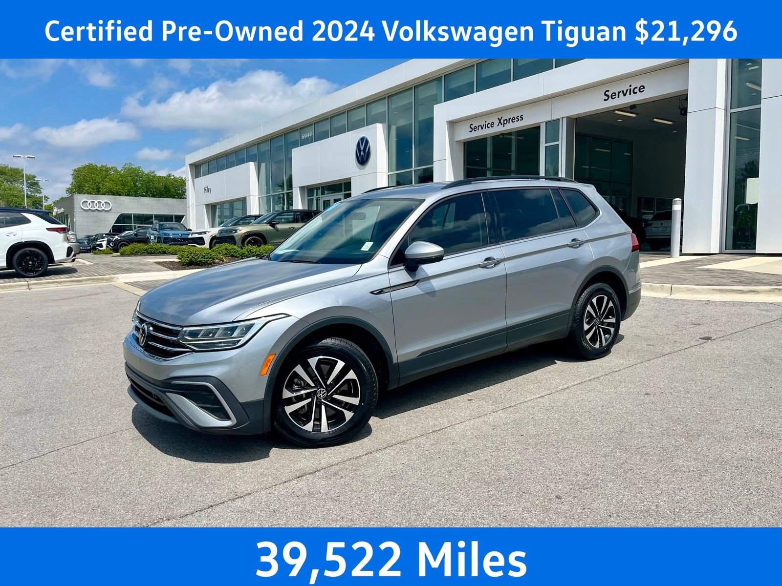 Certified 2024 Volkswagen Tiguan S FWD image 1
