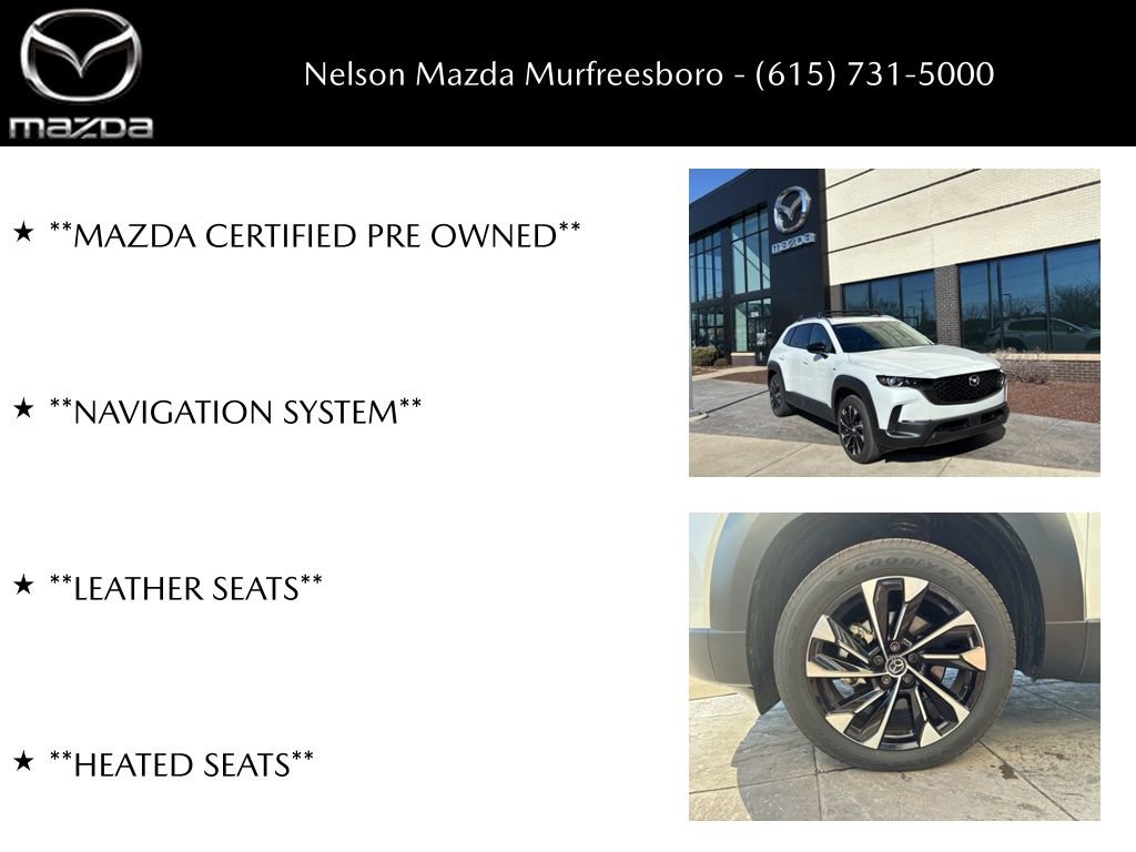 Certified 2025 MAZDA CX-50 2.5 Hybrid w/ Weather Package AWD/4WD image 28
