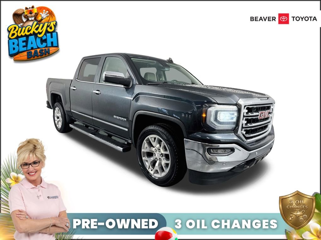 Used 2018 GMC Sierra 1500 SLT w/ Enhanced Driver Alert Package RWD image 1