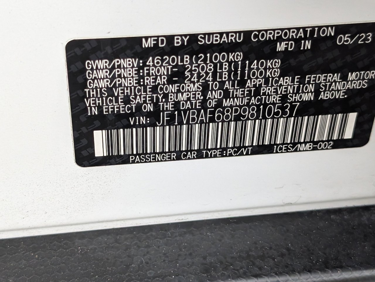 Used 2023 Subaru WRX Premium w/ Popular Package #1 image 22