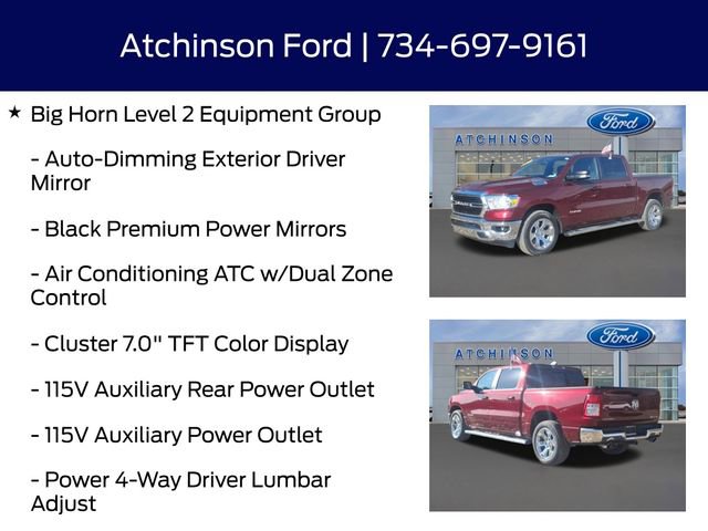 Used 2021 RAM 1500 Big Horn image 12