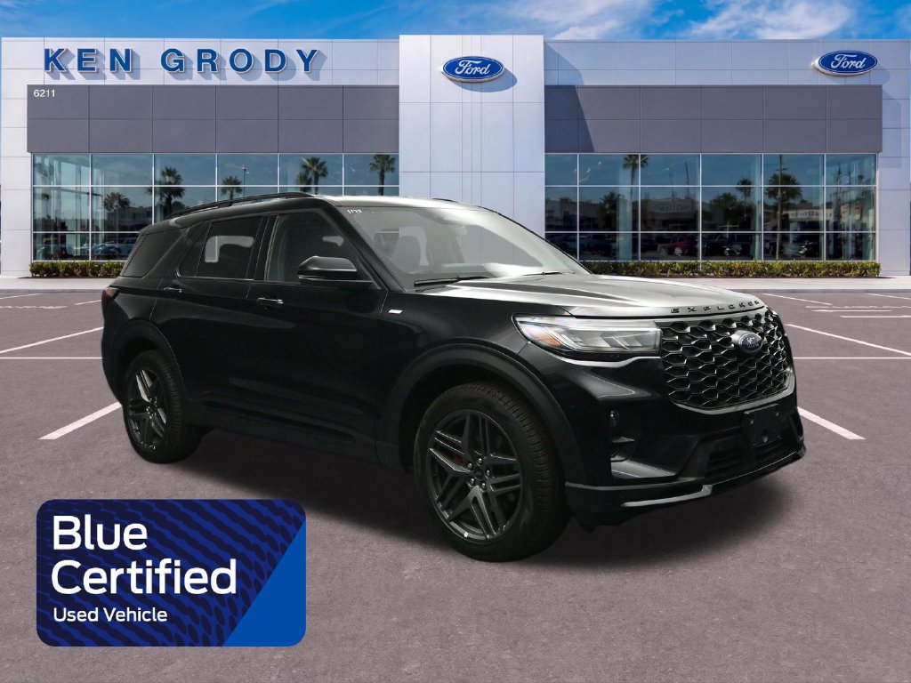 Certified 2026 Ford Explorer ST-Line w/ ST-Line Street Pack AWD/4WD 360° Tour