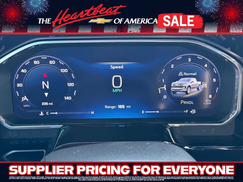 New 2026 Chevrolet Silverado 1500 LT w/ Z71 Off-Road Package AWD/4WD image 16