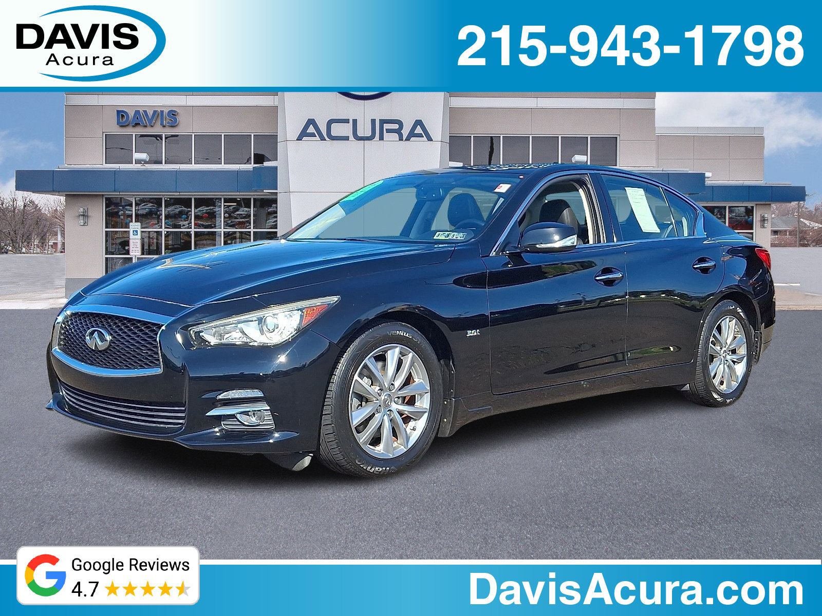 Used 2016 INFINITI Q50 3.0t Premium w/ 3.0T Premium Plus Package