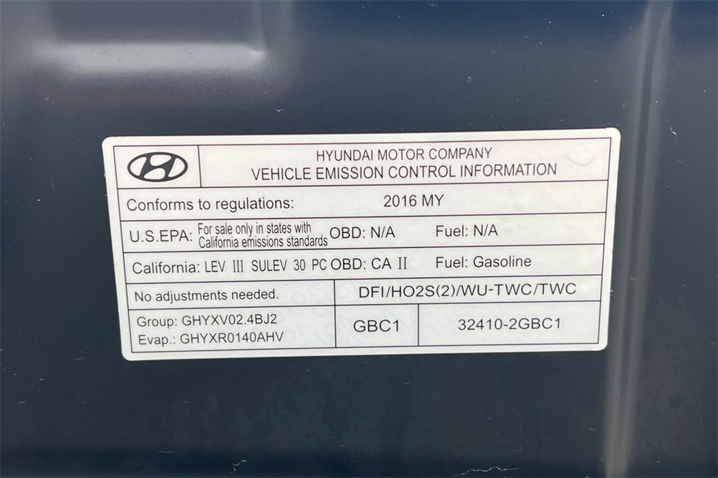 Used 2016 Hyundai Sonata Sport w/ Option Group 1V image 33