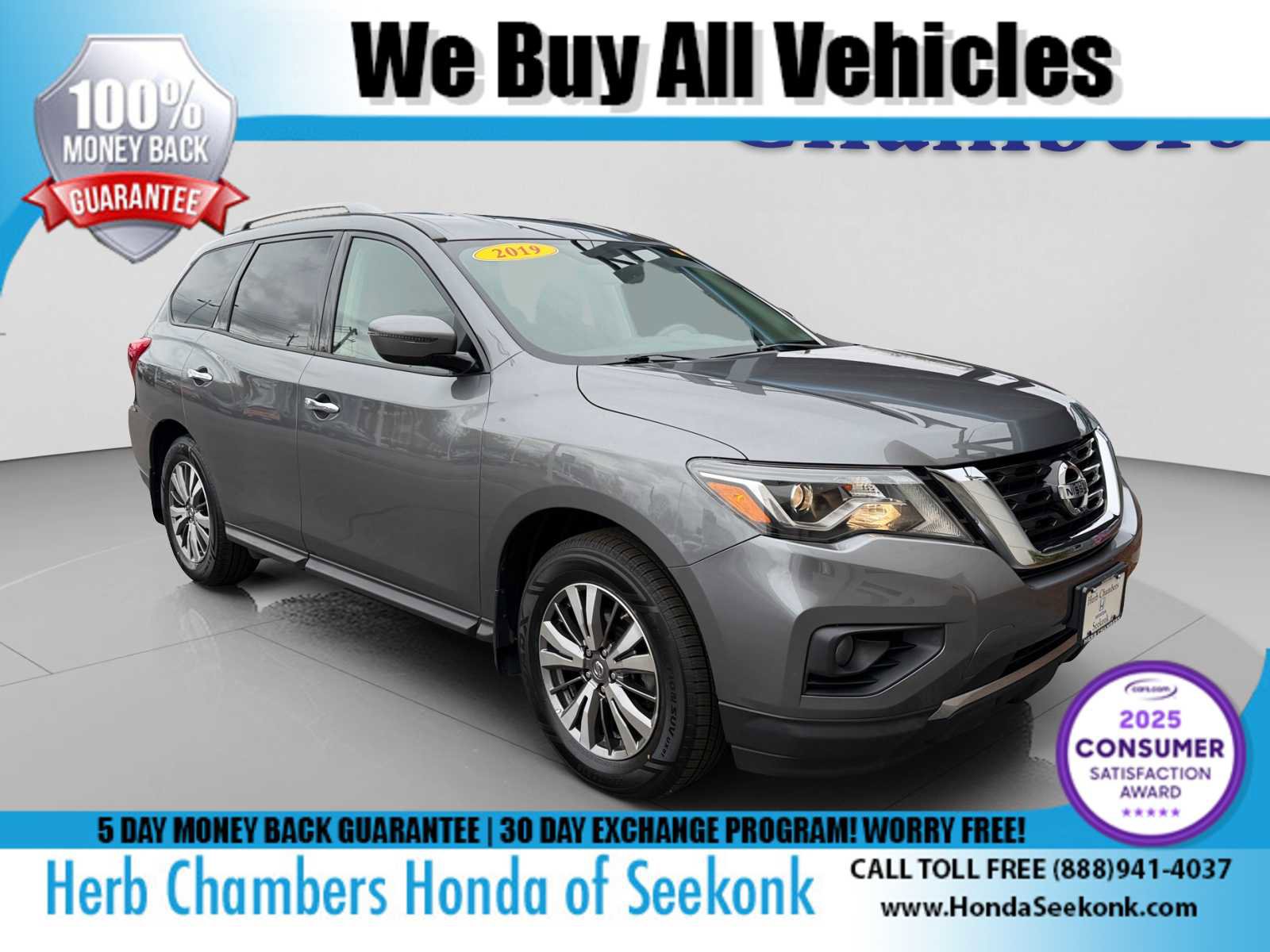 Used 2019 Nissan Pathfinder SV w/ SV Tech Package AWD/4WD image 1