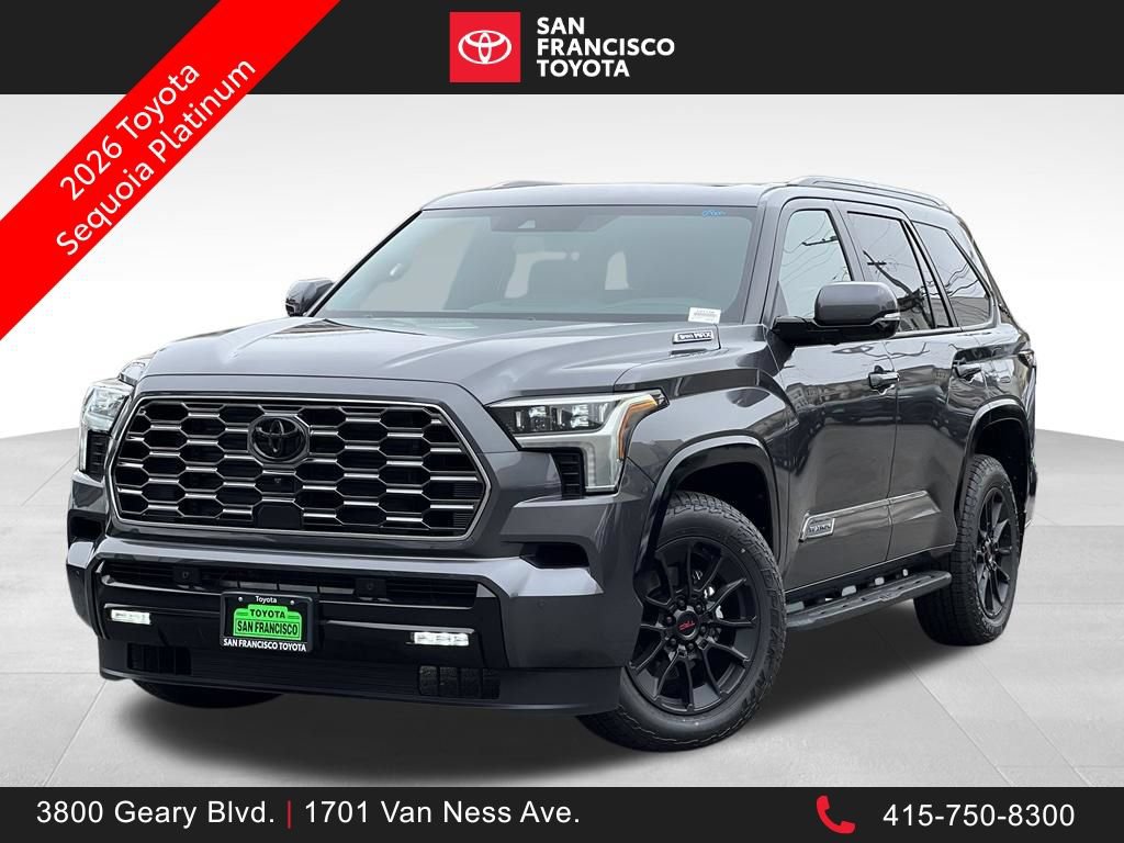 New 2026 Toyota Sequoia Platinum w/ TRD Off-Road Package AWD/4WD image 1