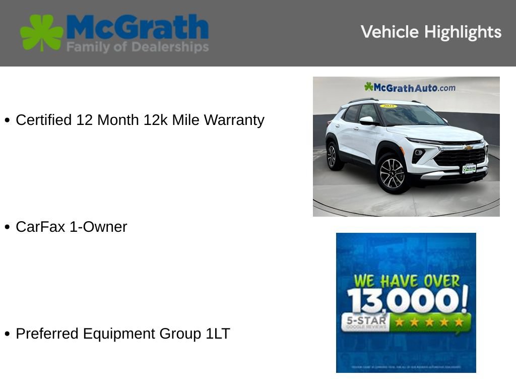 Used 2025 Chevrolet TrailBlazer LT FWD image 6