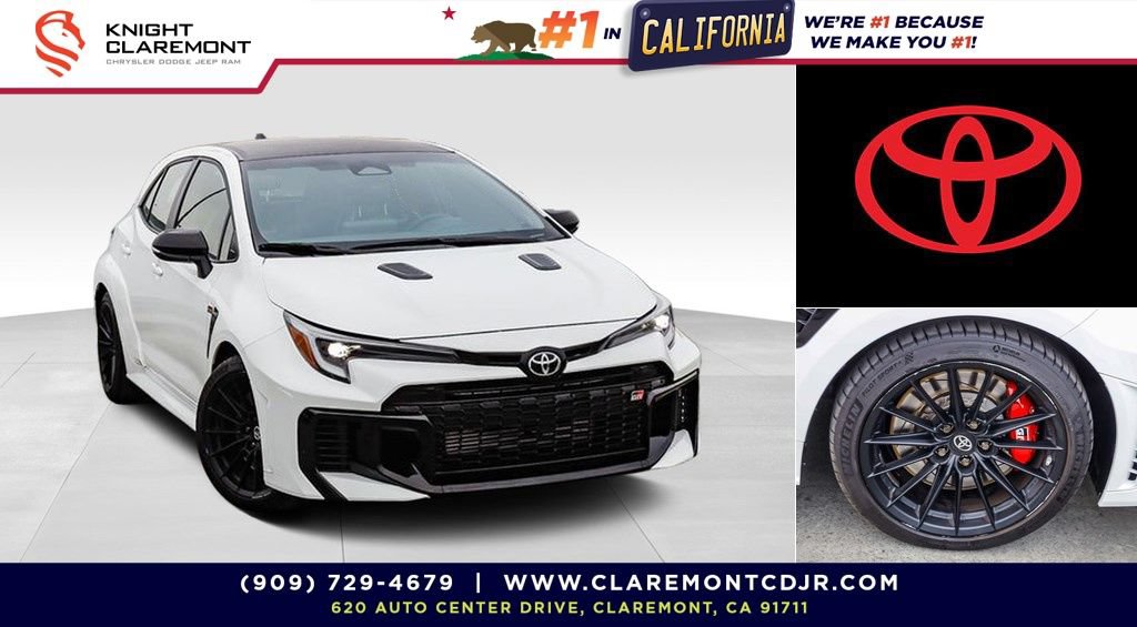 Used 2025 Toyota Corolla GR AWD/4WD 360° Tour