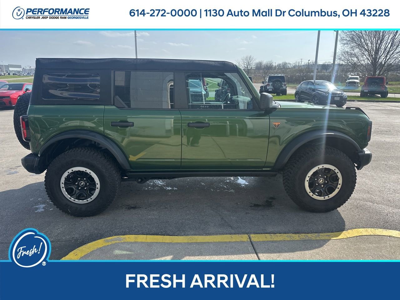 Used 2023 Ford Bronco Badlands w/ Sasquatch Package image 3