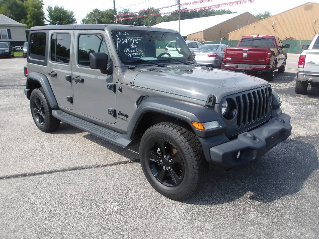 Used 2021 Jeep Wrangler Unlimited Sport AWD/4WD image 1
