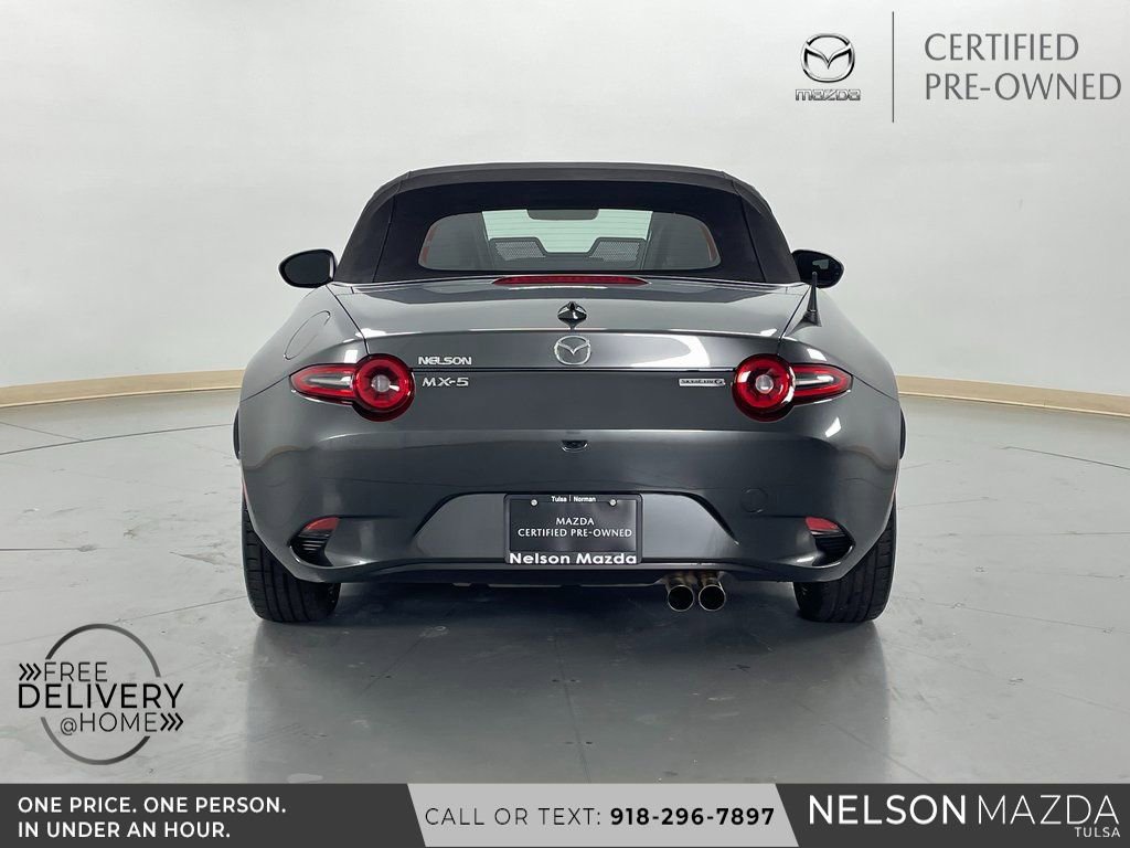 Certified 2025 MAZDA MX-5 Miata Grand Touring w/ Weather Package RWD image 8