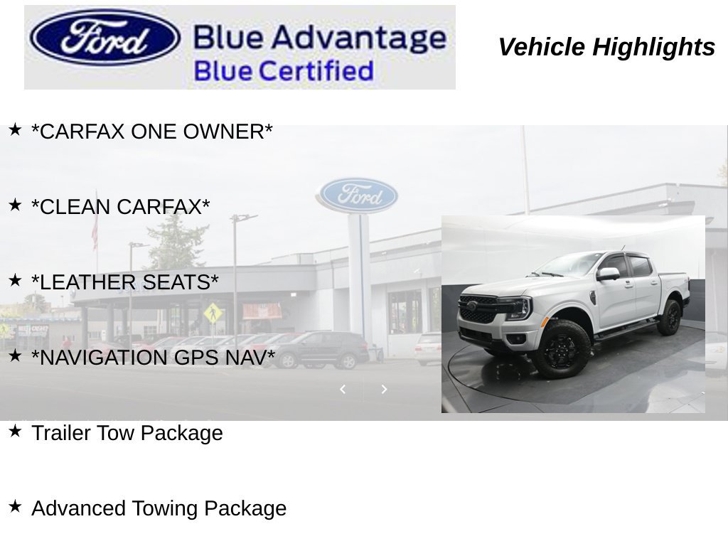 Certified 2026 Ford Ranger Lariat w/ FX4 Off-Road Package AWD/4WD image 9