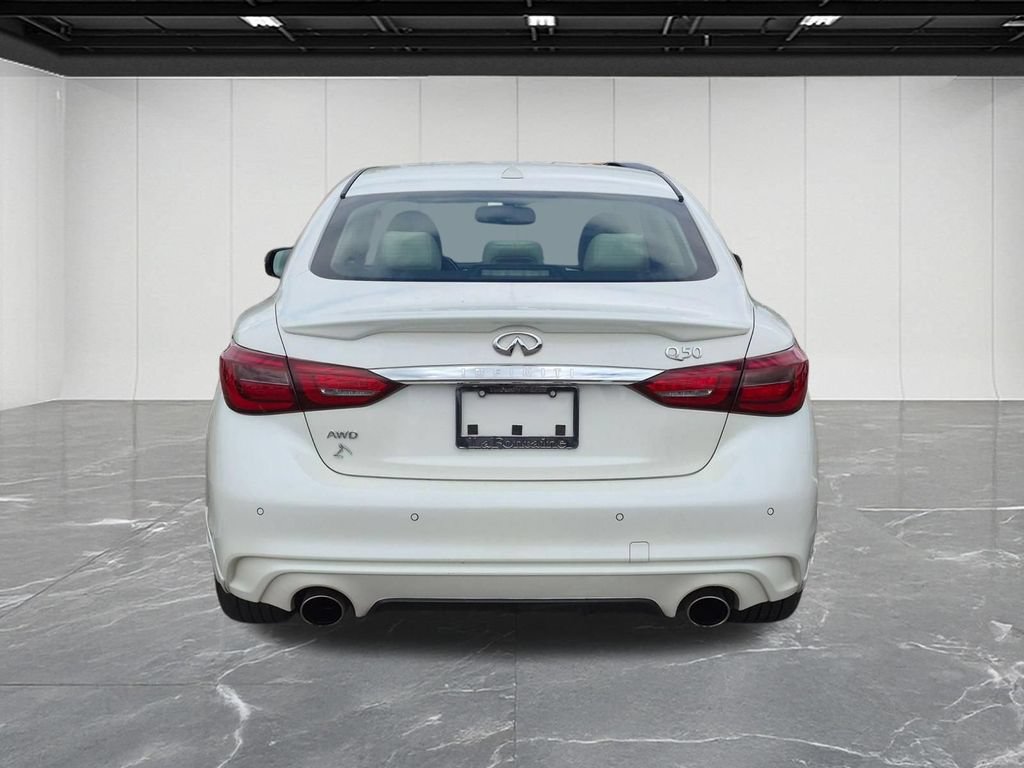 Certified 2022 INFINITI Q50 Luxe w/ Cargo Package AWD/4WD image 4