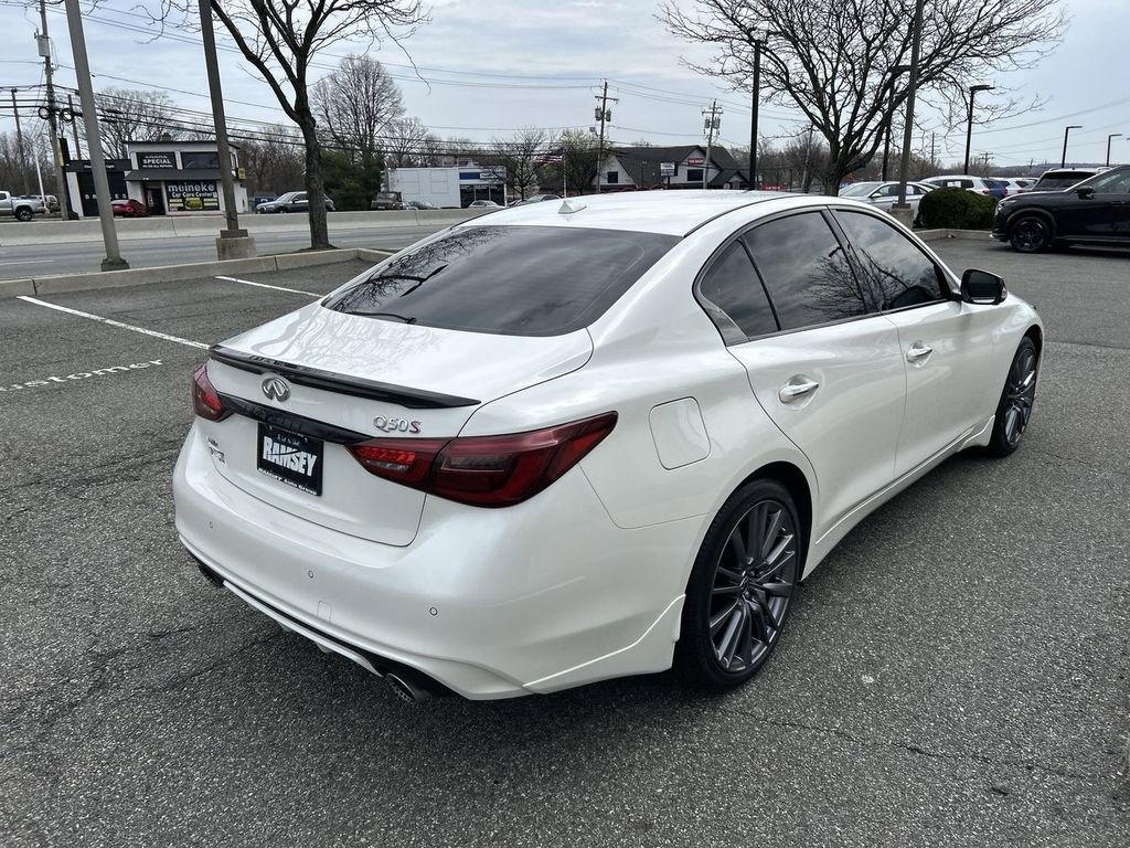 Certified 2024 INFINITI Q50 Red Sport 400 image 8