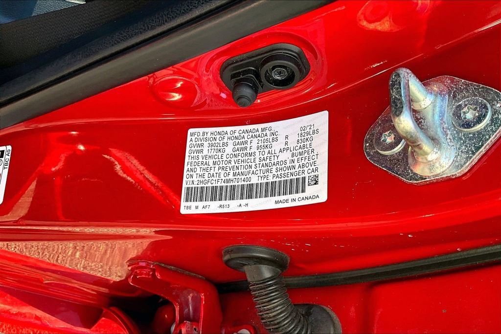 Used 2021 Honda Civic EX-L image 15