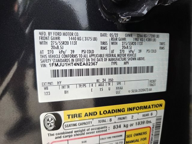 Certified 2022 Ford Expedition XLT RWD image 22