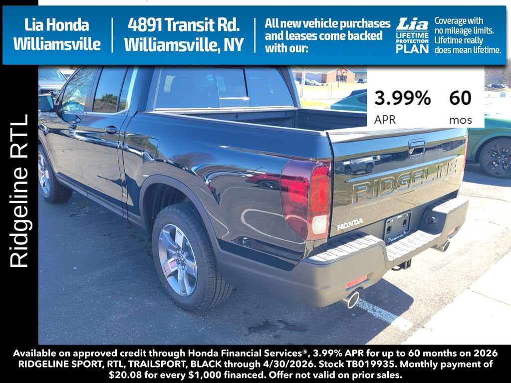 New 2026 Honda Ridgeline RTL image 7