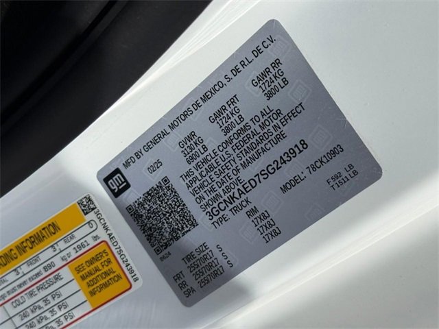 New 2025 Chevrolet Silverado 1500 W/T w/ WT Value Package image 11