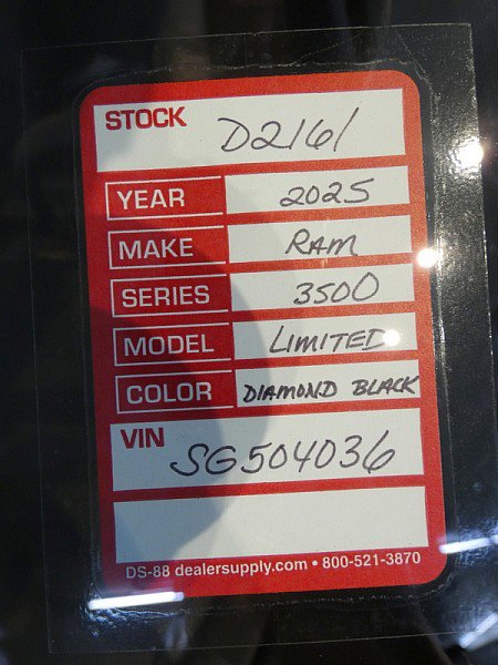 New 2025 RAM 3500 Longhorn image 37