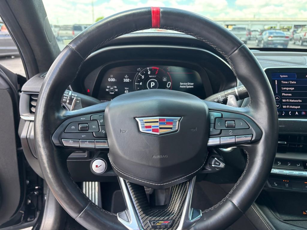 Used 2023 Cadillac CT4 V Blackwing w/ LPO, Bronce Accent Package RWD image 17